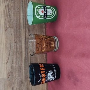 Las Vegas shot glasses